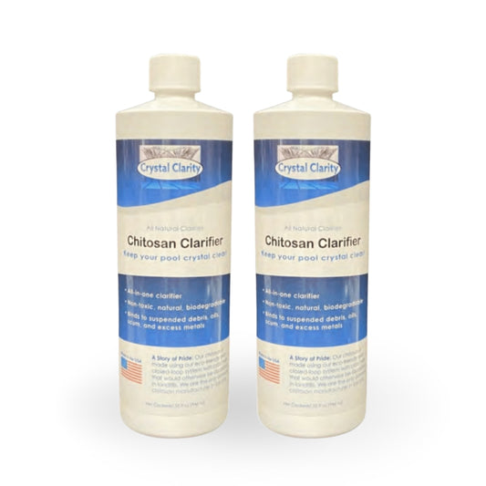 Crystal Clarity Chitosan Clarifier 2 Pack