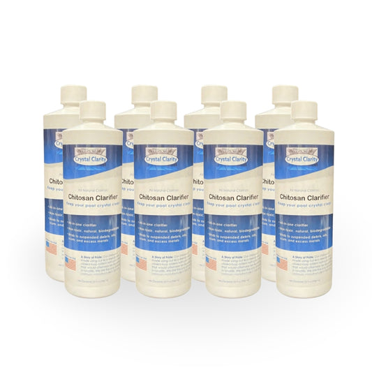 Crystal Clarity Chitosan Clarifier 12 Pack