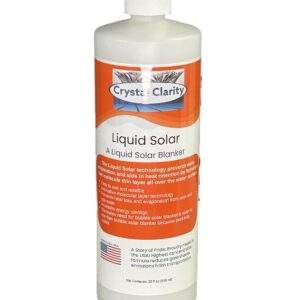 Crystal Clarity Liquid Solar Blanket_Product Packaging Front View