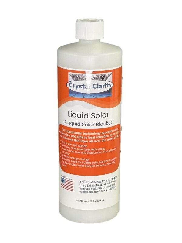 Crystal Clarity Liquid Solar Blanket_Product Packaging Front View